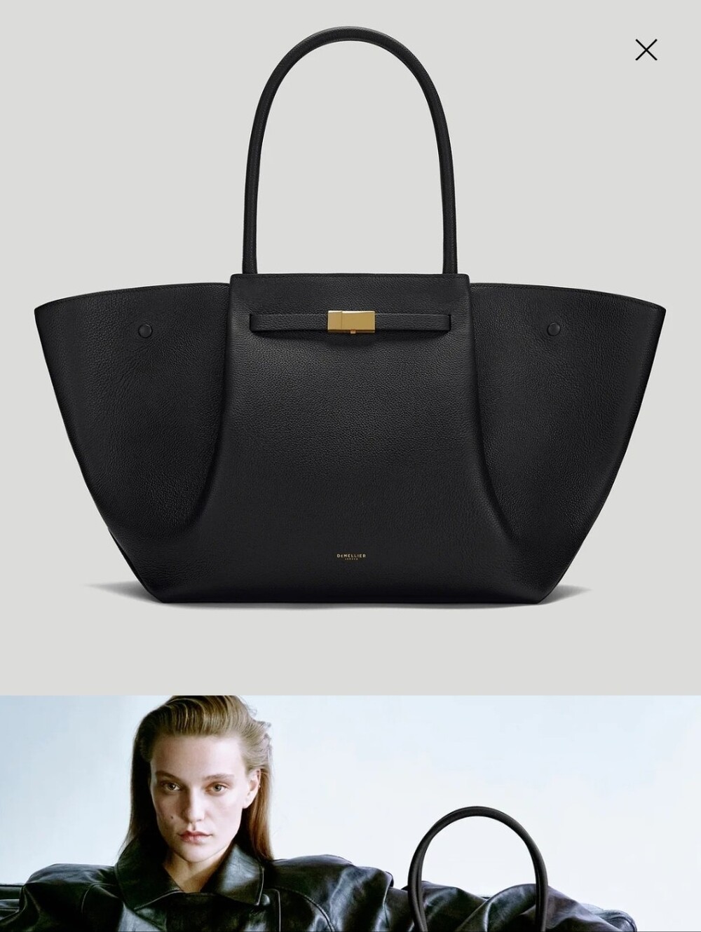 DeMellier New York Bag In Black